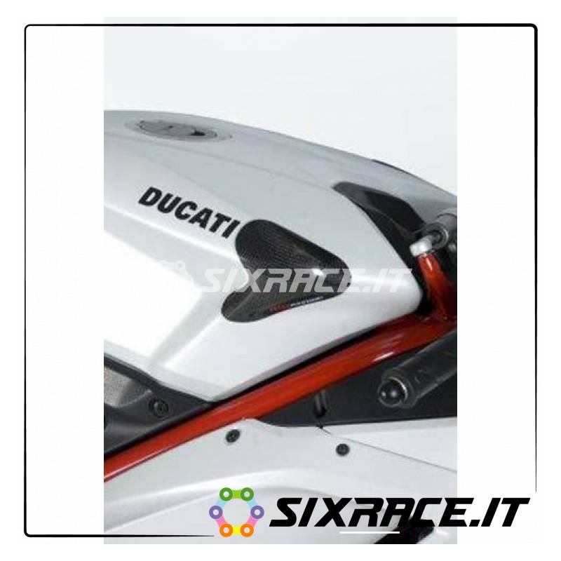 Ducati 848/1098/1198 Curseurs de réservoir de carbone