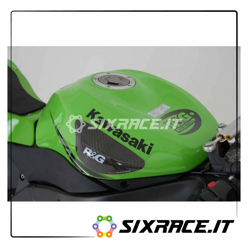 sliders serbatoio in carbonio Kawasaki ZX6-R 09- / ZX10-R 08-10 (con grafic