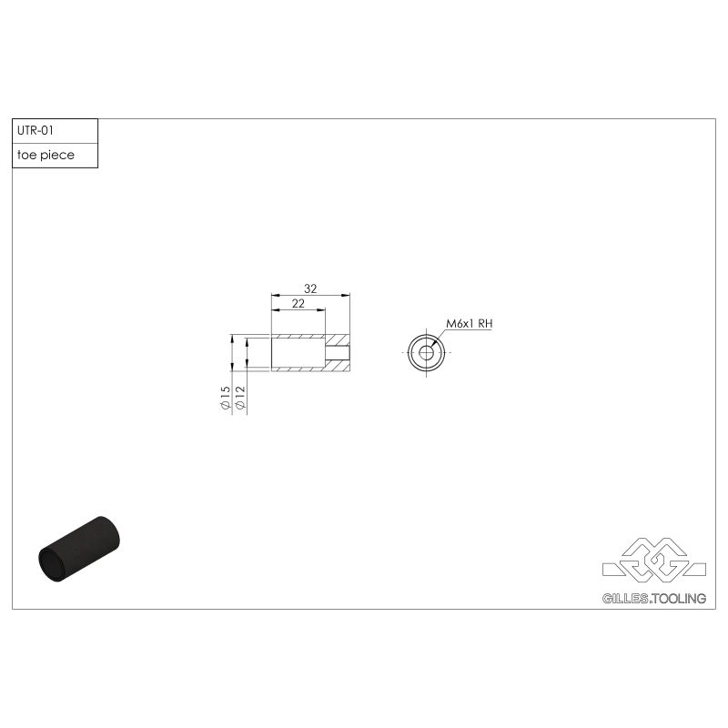 GTUTR-01-B Ricambi vari UNIVERSALE 0 0 0 GILLES TOOLING