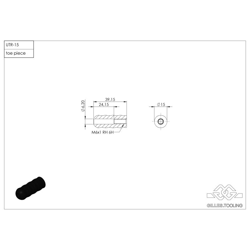GTUTR-15-B Ricambi vari UNIVERSALE 0 0 0 GILLES TOOLING