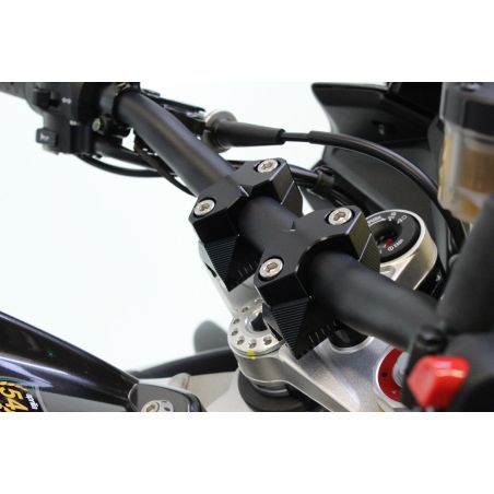 GT2DGT-02-06-B 2dgt - kit supporti manubrio APRILIA Tuono V4 1100 RR 1100 2019 2020 GILLES TOOLING
