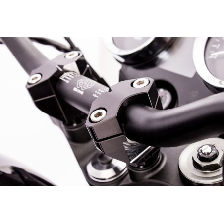 GT2DGT-11-18-B 2dgt - kit supporti manubrio KAWASAKI Z 900 RS 900 2018 2025 GILLES TOOLING