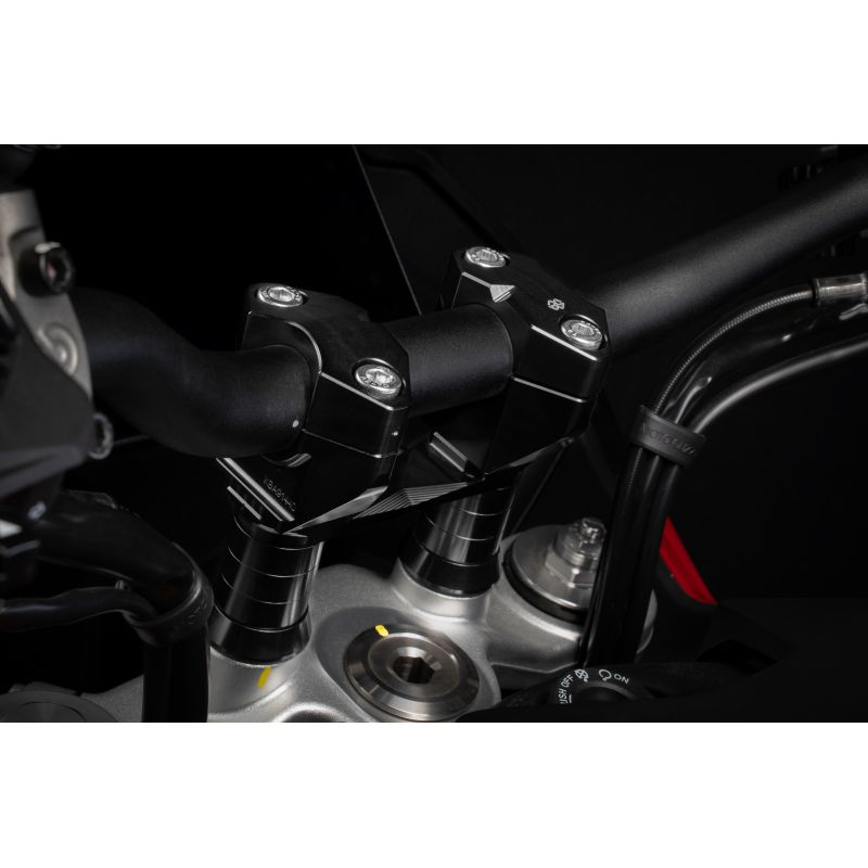 GT2DGT-18-B 2dgt - kit supporti manubrio MOTO GUZZI V100 Mandello 1000 2022 2024 GILLES TOOLING