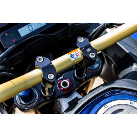 GT2DGT-02-16-B 2dgt - kit supporti manubrio SUZUKI GSX-S 750 750 2017 2023 GILLES TOOLING