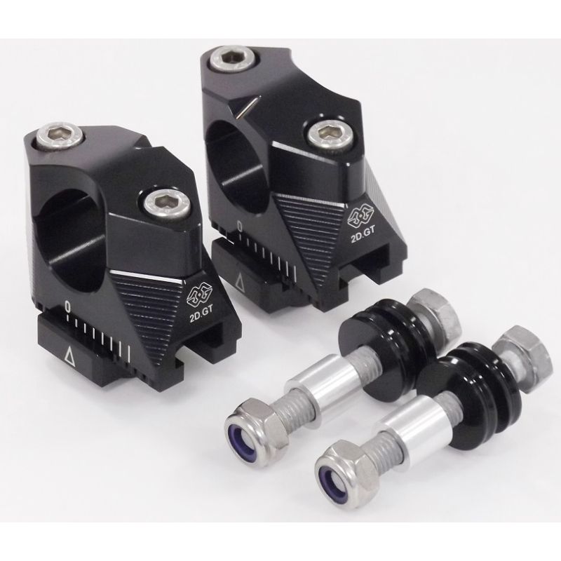 GT2DGT-02-17-B 2dgt - kit supporti manubrio YAMAHA MT-09 (to 2020) 900 2017 2020 GILLES TOOLING