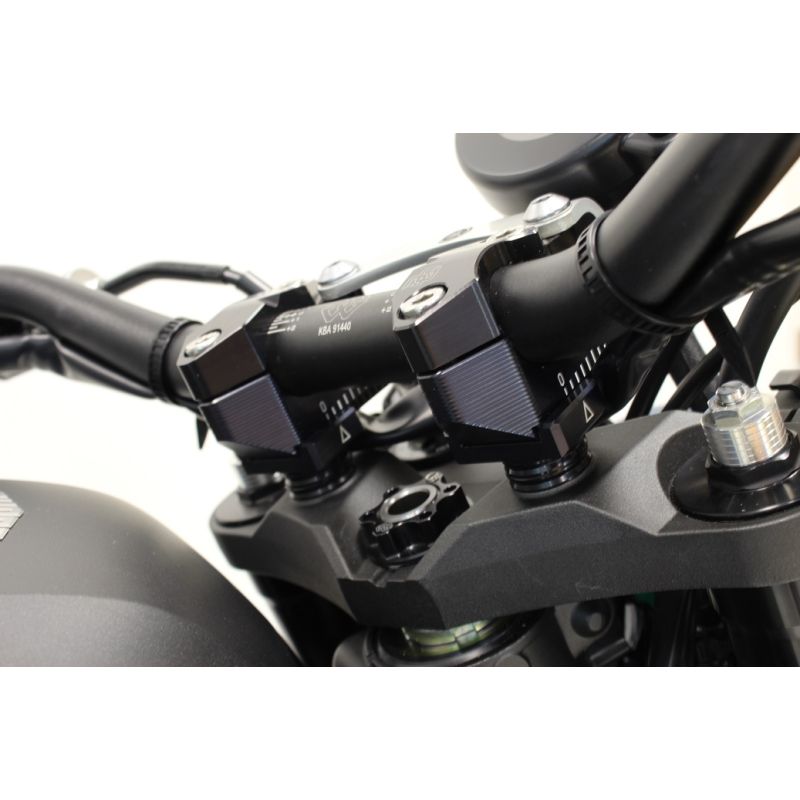 GT2DGT-01-B 2dgt - kit supporti manubrio YAMAHA XSR 900 (to 2021) 900 2016 2021 GILLES TOOLING