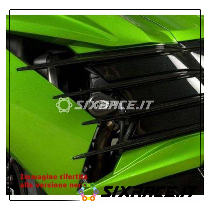 Coussinets et protecteurs de cadre type Aero - Kawasaki Zzr1400 12 (Couleur blanche)