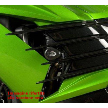 Tamponi / Protezioni Telaio Tipo Aero - Kawasaki Zzr1400 12 (Colore Bianco)