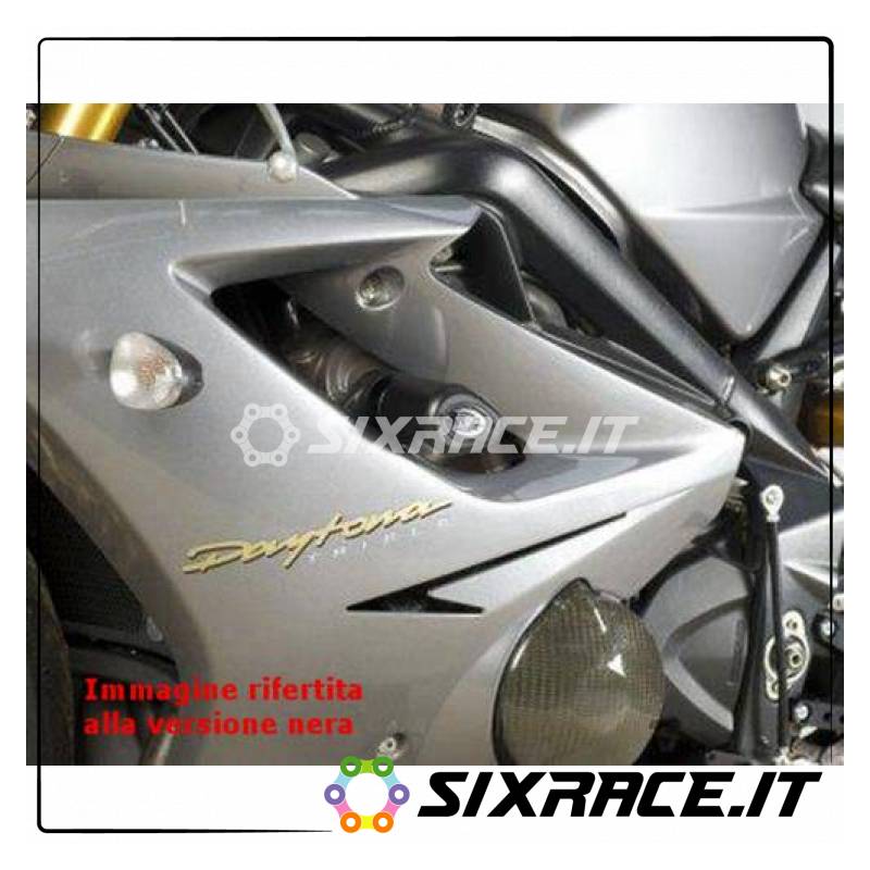 Tamponi / Prot.Telaio Tipo Aero - Triumph 675 Daytona 06-12 (Standard Vers.St