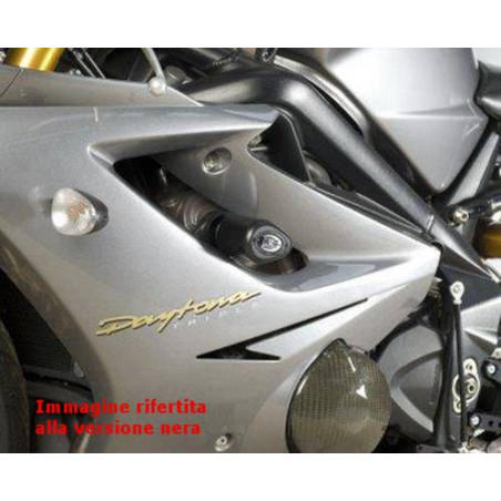 Tamponi / Prot.Telaio Tipo Aero - Triumph 675 Daytona 06-12 (Standard Vers.St