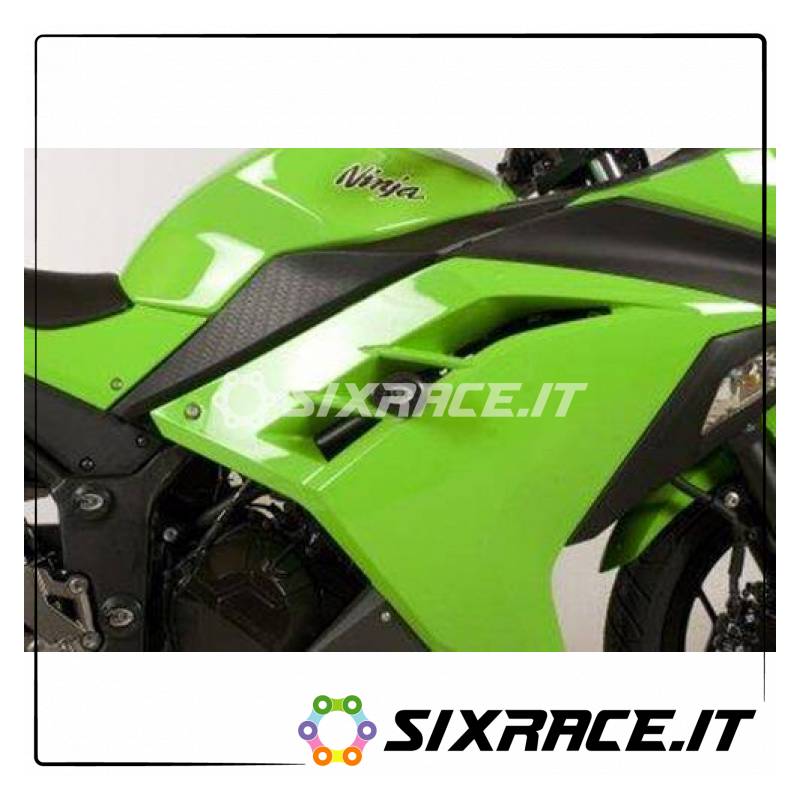 Tamponi / protezioni telaio tipo Aero - Kawasaki Ninja 300 / 250 13- / Z250