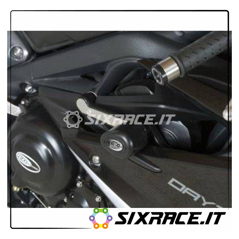 Tamponi / Protezioni Telaio Tipo Aero No-Cut Sliders Telaio - Triumph 675 Dayton