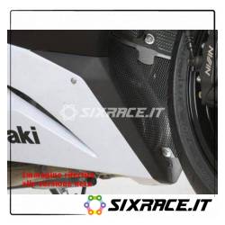 griglia protezione collettori scarico Kawasaki ZX6R 13- (colore titanio)