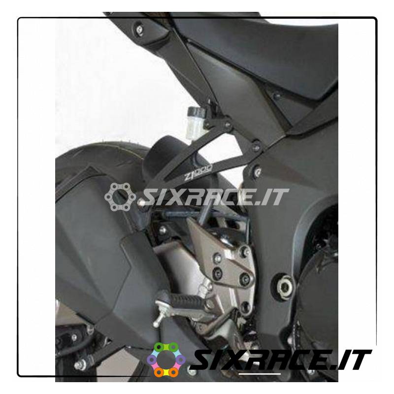Support de support d'échappement (paire) Kawasaki Z1000 10- / Z1000R 17 / Z1000SX fin