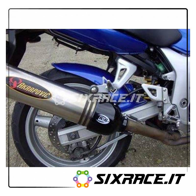 Protection de silencieux ovale - couleur noire - SX