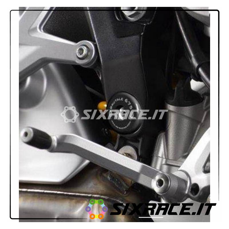 Insert de protection de cadre DX (cadre inférieur) MV Agusta 675/800 Brutale