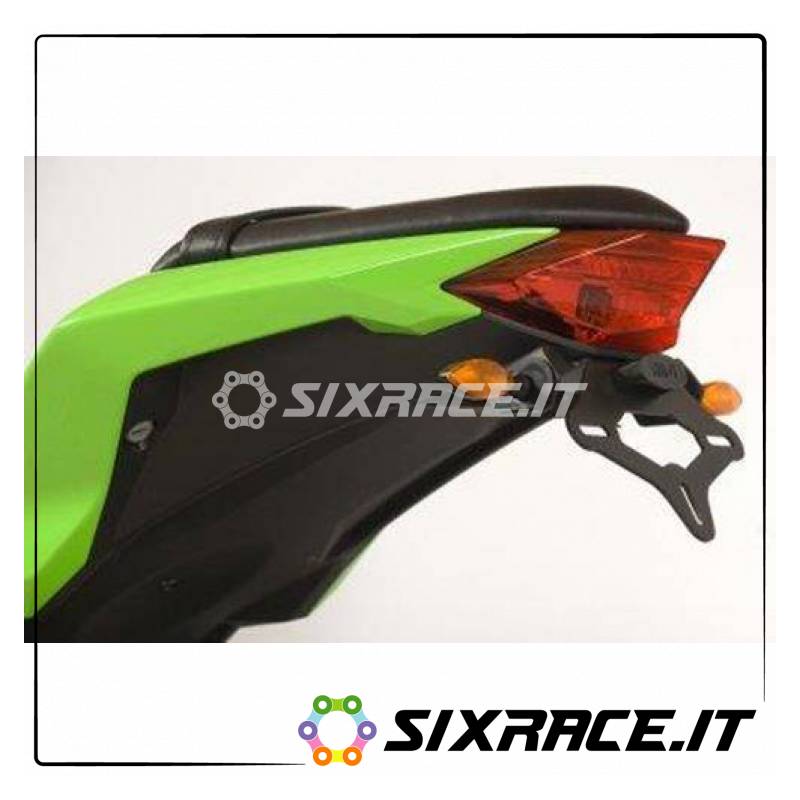 Support de plaque d'immatriculation Kawasaki Ninja 300/250 13- / Z250 / Z300