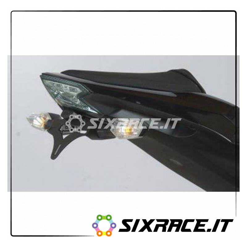 Support de plaque d'immatriculation Kawasaki Z800 (pour les flèches d'origine)