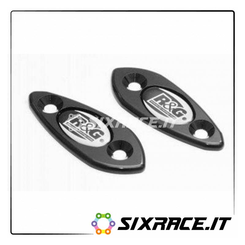 Placchette Coprifori Specchietti Kawasaki Zx6-R 2009-