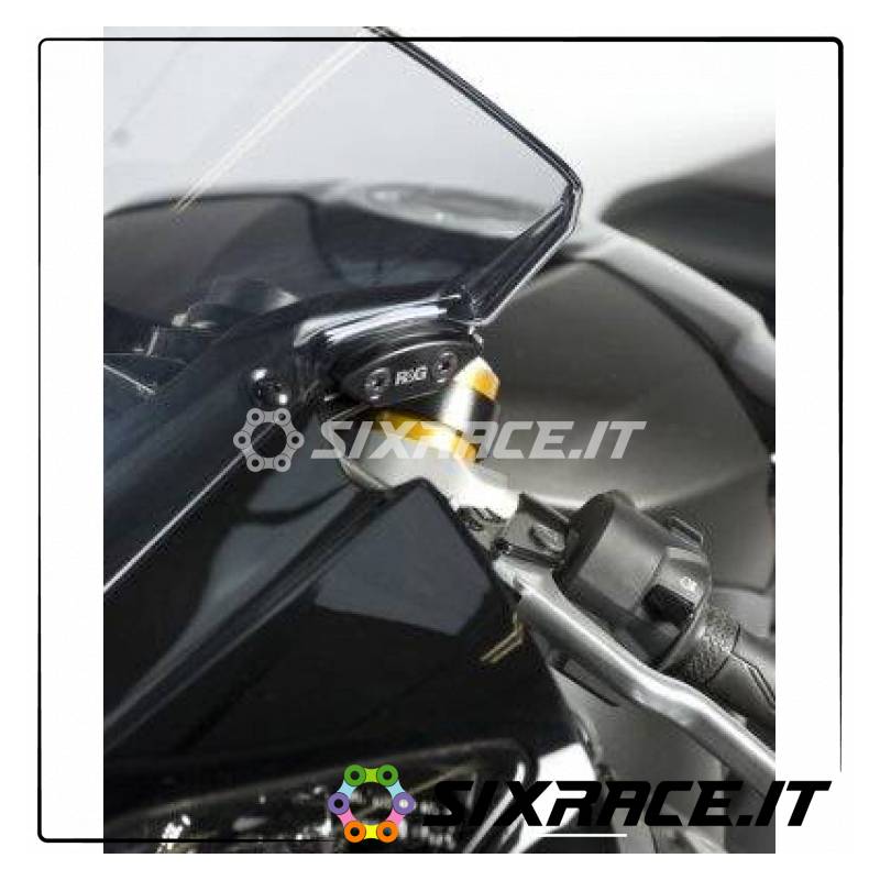 Placchette coprifori specchietti YAMAHA YZF-R6 2006-2016 RG