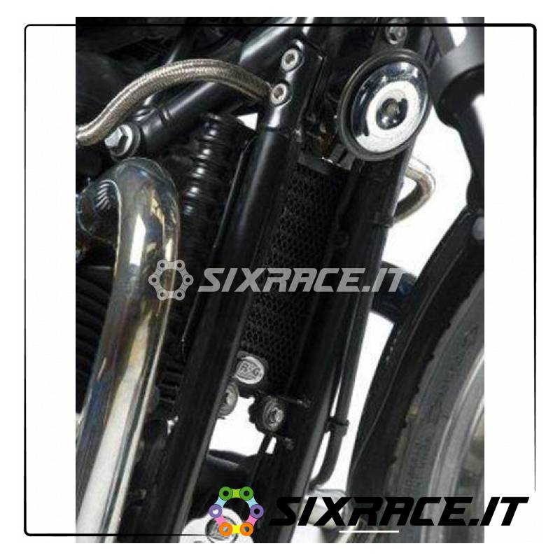 grille de protection du refroidisseur d'huile Triumph Bonneville 08- Thruxton 06- Scramb