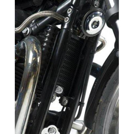 grille de protection du refroidisseur d'huile Triumph Bonneville 08- Thruxton 06- Scramb