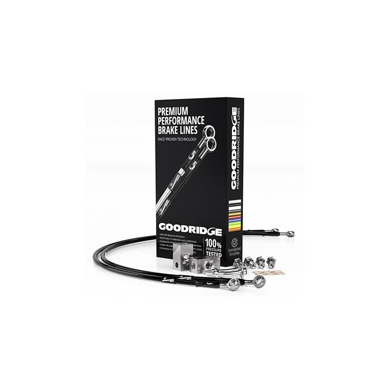 F47KW0912-4RC-G16 Tubi Freno ABS Posteriore KAWASAKI Z 900 SE (euro 5 - Ohlins) 900 2022 2023 GOODRI