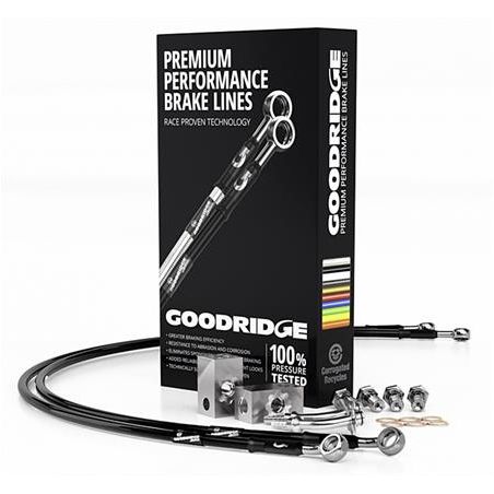 F47YA0713-3FC-G26 Tubi Freno ABS Anteriore YAMAHA R7 (700 twin) 700 2021 2024 GOODRIDGE