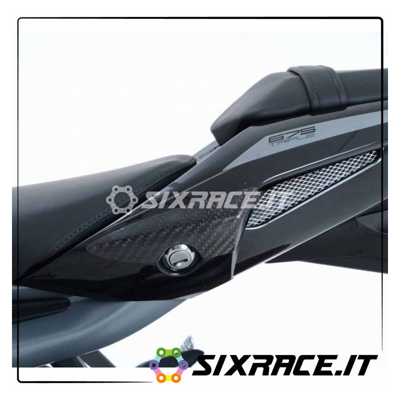 Patins arrière en carbone Triumph 675 Daytona 13- / Street Triple