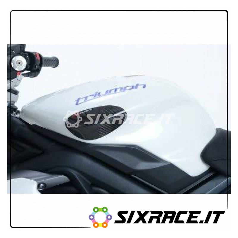 sliders serbatoio in carbonio Triumph 675 Daytona 13- / Street Triple R 13-