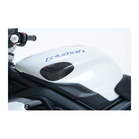 réservoir de carbone de curseurs Triumph 675 Daytona 13- / Street Triple R 13-
