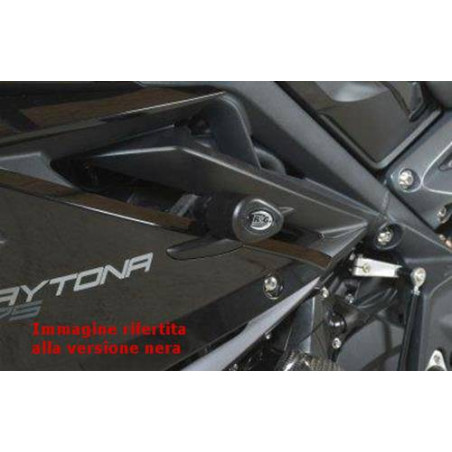 Tamponi / Prot.Telaio Tipo Aero No-Cut Sliders Telaio - Triumph 675 Daytona 13-