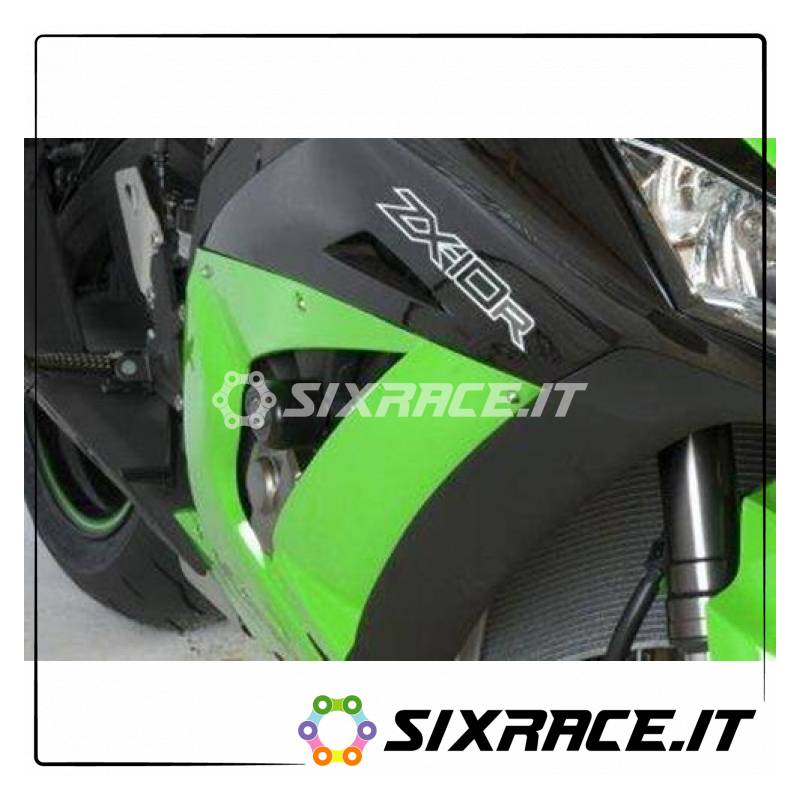 Tampons / protecteurs de cadre de type Aero - Kawasaki ZX10-R 11-16 (vers.race)