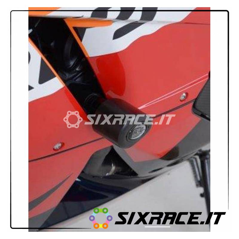 Plaquettes / Protections Type de cadre Curseurs de cadre non coupés Aero - Honda Cbr600Rr 13