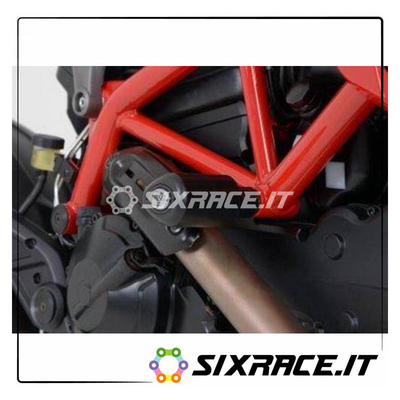 Tamponi / protezioni telaio tipo Aero - Ducati Hypermotard 821/939/939SP - Hyper