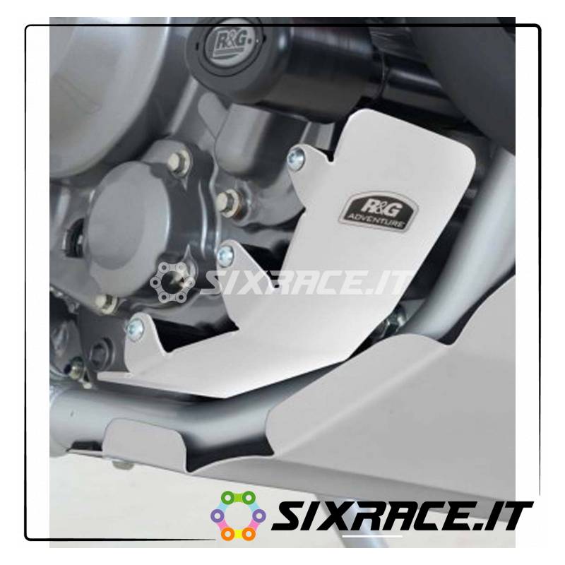 HONDA CRF250L 13- Protection du moteur DX - couleur aluminium