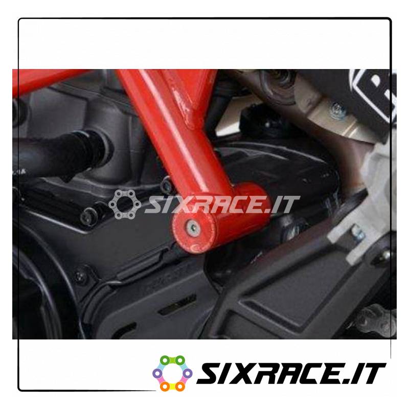 Inserto prot.telaio SX o DX (ord.2 x moto) Ducati Hypermotard 821/939/939SP - Hy