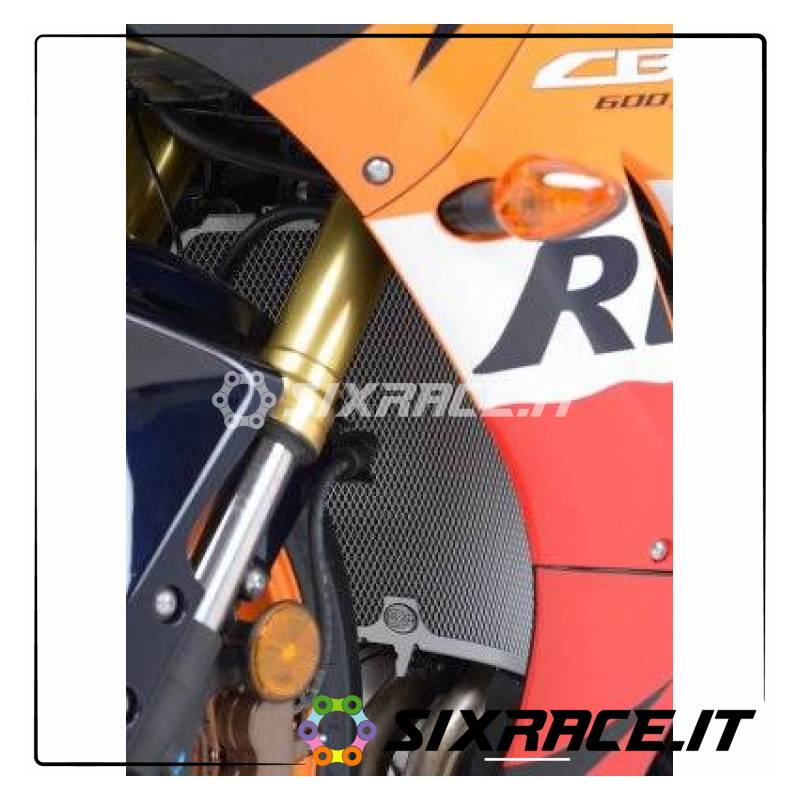 griglia protezione radiatore - Honda CBR600RR 13- (titanio)