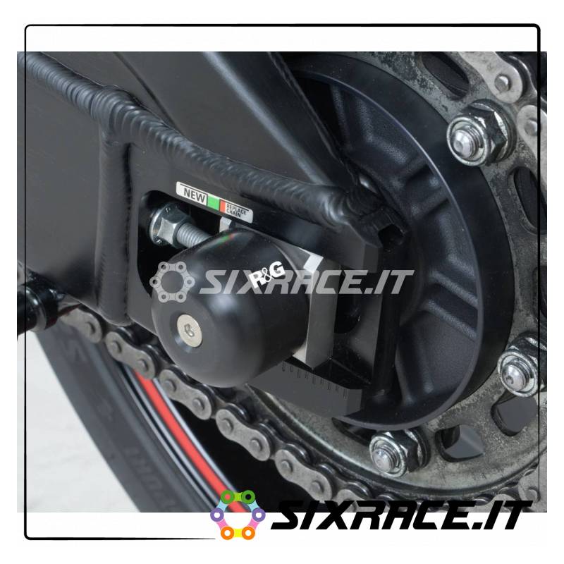 Protezioni Forcellone Suzuki Gsxr1000 K5- / Gsxr600 K6- / Gsxr750 K6- (Diam.14-