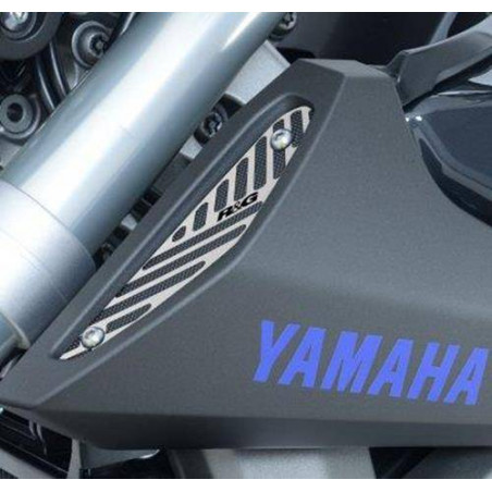 Couvercle d'admission d'air en acier inoxydable YAMAHA MT-09 (CP)