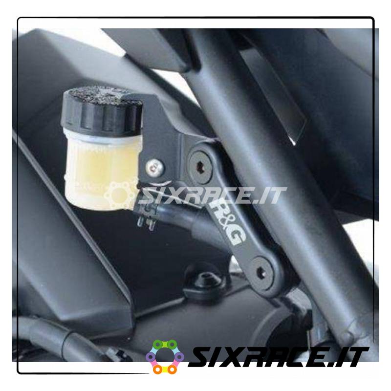 Placchette copri fori poggiapiedi posteriori (paio) c/supporto serbatoio Yamaha