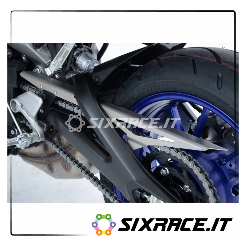 Paracatena Yamaha MT-09 / MT-09 Tracer / XSR900 - colore alluminio
