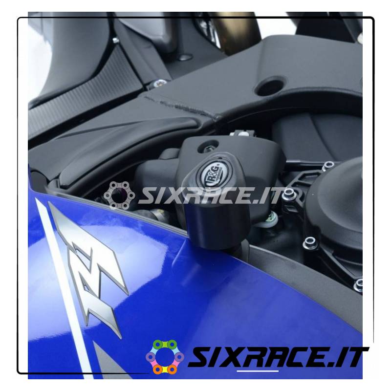 Tamponi / protezioni telaio tipo Aero no-cut sliders telaio - YAMAHA YZF-R1 13-