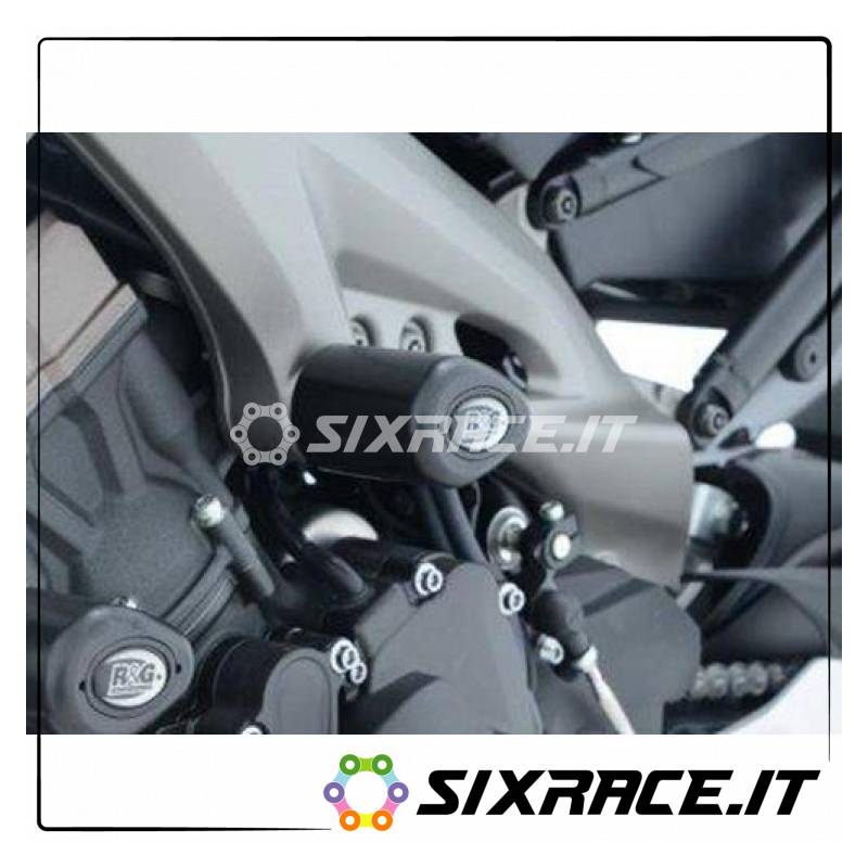 Tampons / protections de châssis de type Aero (demi-moteur) - YAMAHA MT-09 / MT-09 SP