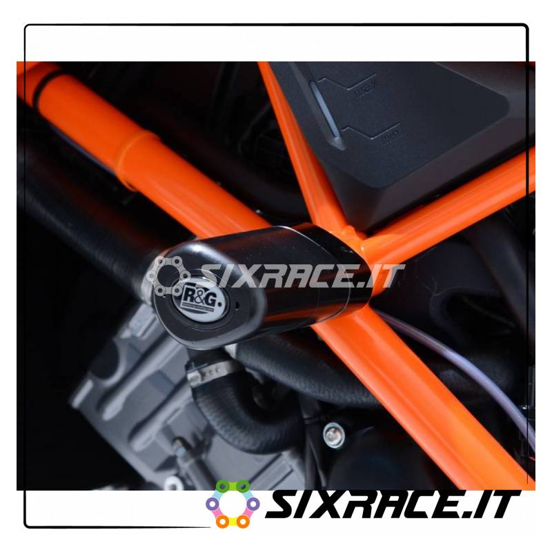 Tamponi / protezioni telaio tipo Aero - KTM 1290 SUPER DUKE