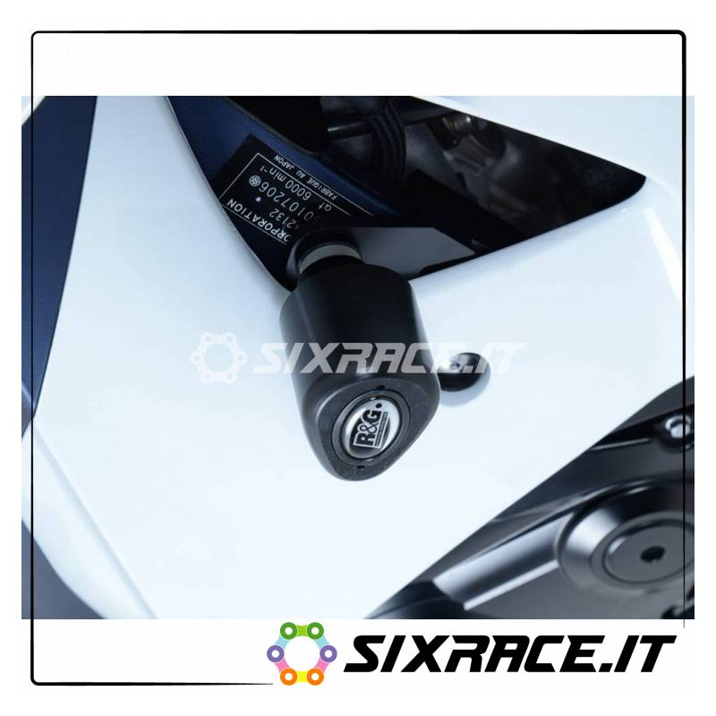 Tamponi / protezioni telaio tipo Aero no-cut sliders telaio - Suzuki GSX-R 1000