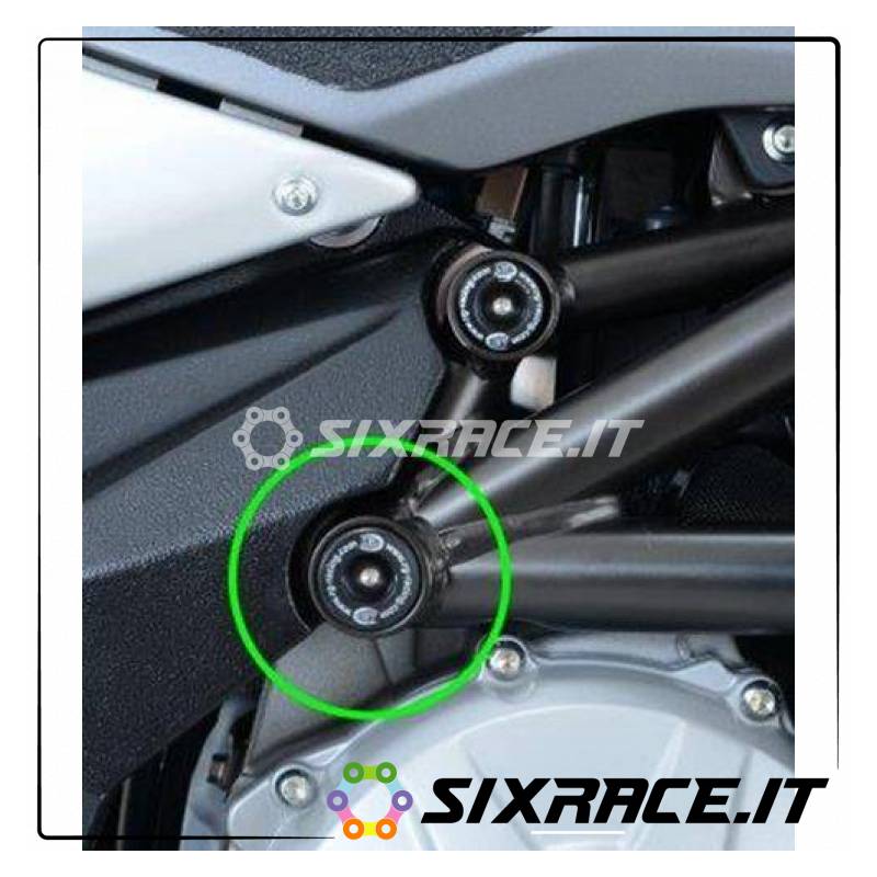 Inserto prot.telaio DX (inferiore traliccio telaio) MV Agusta F3 675/800 Riva