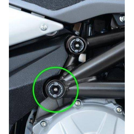 Insert de protection de cadre droit (structure inférieure) MV Agusta F3 675/800 Riva