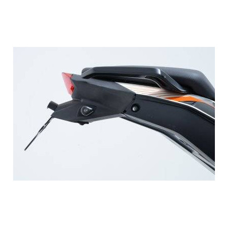 Support de plaque d'immatriculation KTM DUKE 125/200 11-16 / 390 13-16 (plastique imprimé + support