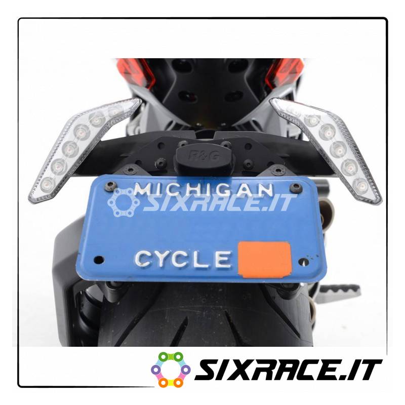 Support de plaque d'immatriculation MV Agusta Rivale 800 / Dragster 800 / Road 800 / Turismo Veloce